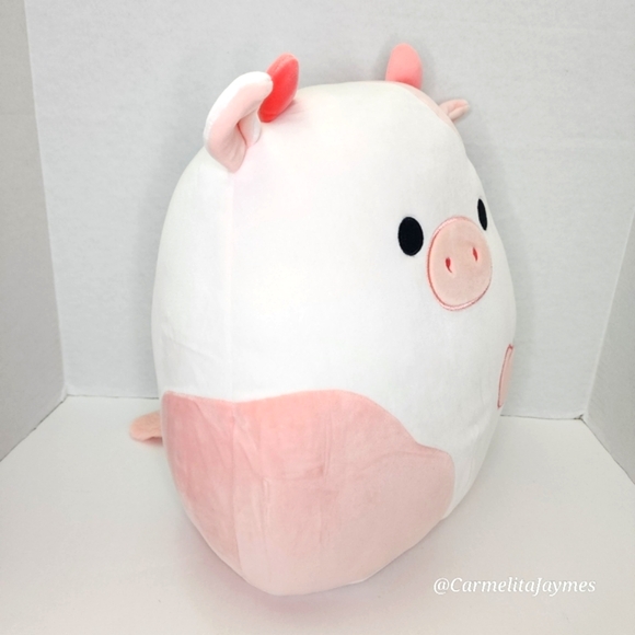 LILAZ 🍑🐮 Peach Colored Peach Cow with Peach Original Squishmallow ☆ NWT ☆ - Picture 6 of 8